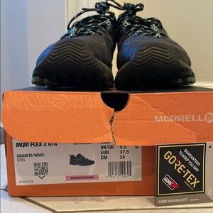 Merrell MQM Flex 2 GTX Women’s Trail Shoes - Granite and Wave